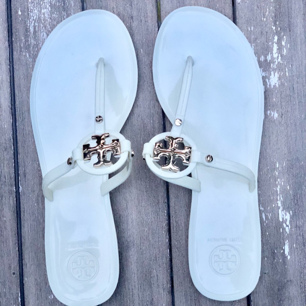 Tory Burch Jelly Mini Miller Thong Sandals. Size 8